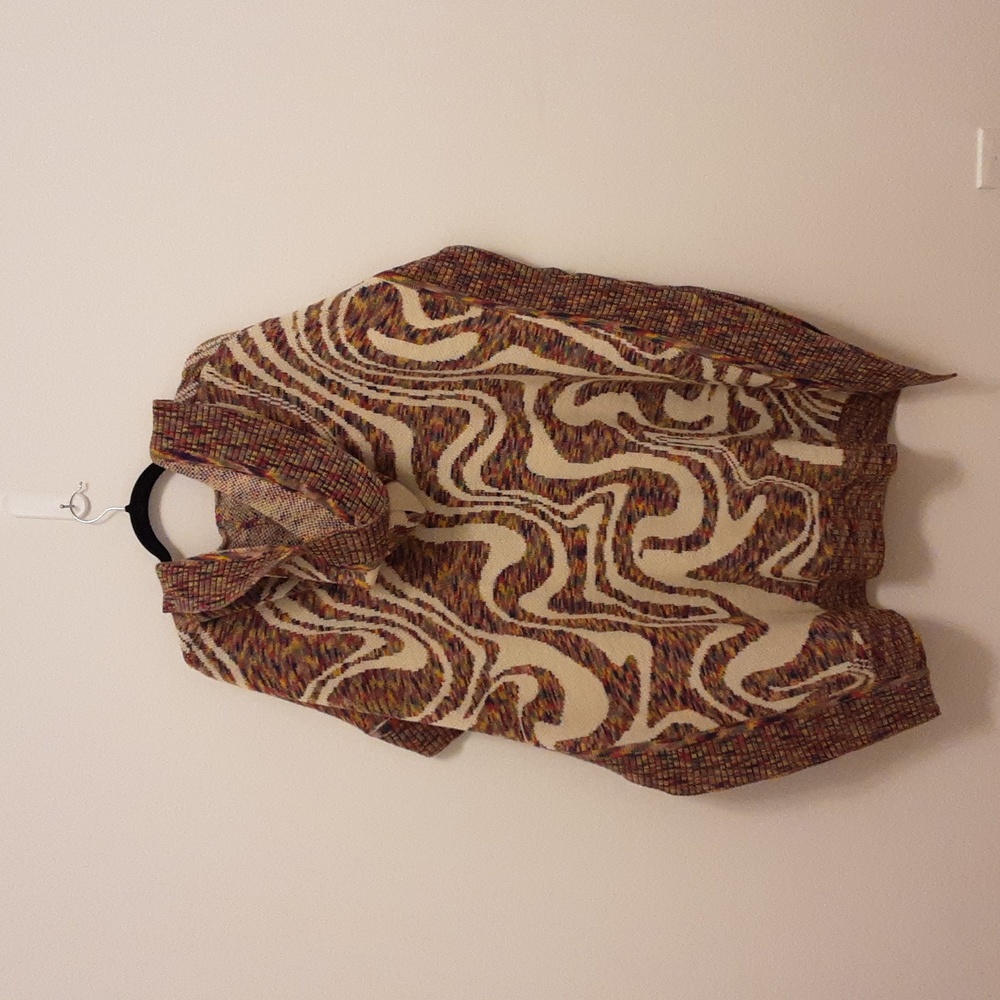 One Size Knit Cape - Picture 2 of 2